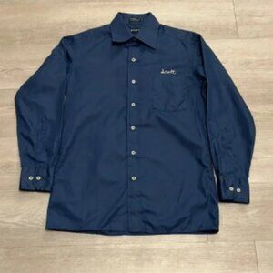 Vintage 70s St. Mark’s Lions Texas Chain Stitch Long Sleeve Button Shirt